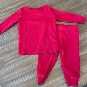 Infant blank pajama/matching set, 6-9m, Primary brand, NWOT